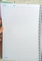 دفتر 80 برگ  فنری مجلد خط دار پیتیکو رنگ پاستیلی - تصویر 2