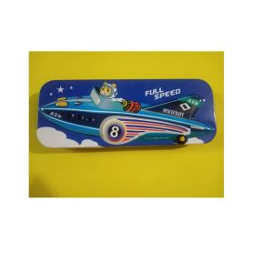 جامدادی فلزی برجسته طرح فضانورد دو طبقه (دارای جدول ضرب - وارداتی) کد3